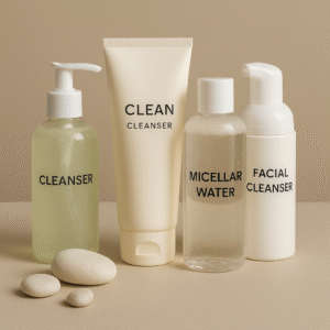 منظفات البشره