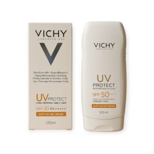 Vichy UV Protect Anti-Shine Cream SPF 50 | فيشي كريم واقي شمس مطفي بتركيبة مضادة للّمعان بمعامل حماية 50