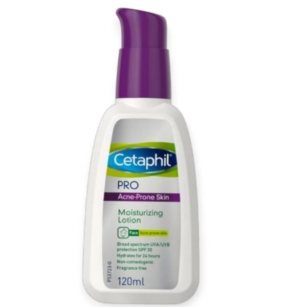 Cetaphil PRO Acne-Prone Skin Moisturizing Lotion SPF 30 | سيتافيل برو لوشن مرطب للبشرة المعرضة لحب الشباب مع حماية SPF 30