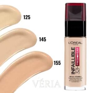 L'Oréal Paris Infallible 32H Fresh Wear Foundation with Vitamin C | لوريـال باريس انفاليبل كريم أساس فريش وير بفيتامين C