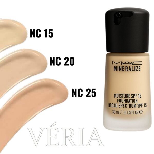 MAC Mineralize Moisture SPF 15 Foundation | ماك مينيراليز كريم أساس مرطّب بمعامل حماية SPF 15