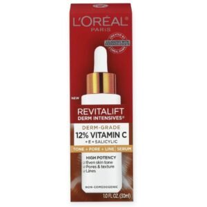 L'Oréal Paris Revitalift Derm Intensives Vitamin C Serum | لوريال باريس ريفيتاليفت سيروم فيتامين C بتركيز 12%