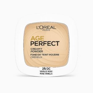 L'Oréal Paris Age Perfect Creamy Powder Foundation | لوريـال باريس إيج بيرفكت بودرة كريم الأساس الكريمية