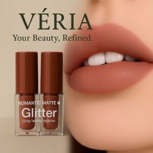 ROMANTIC MATTE Glitter Long Lasting Lipgloss روج مات لامع بتركيبة تدوم طويلاً – Romantic Matte Glitter