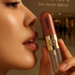 KIKO Unlimited Double Touch Lipstick أحمر شفاه مزدوج من كيكو – التغطية الثابتة واللمعان معًا